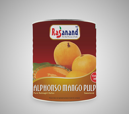 RASANAND ALPHONSO MANGO PULP 850G
