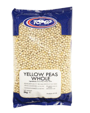 TOP OP WHOLE YELOW PEAS 2KG