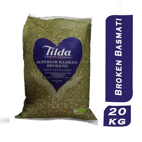 TILDA BROKEN BASMATI RICE 20KG